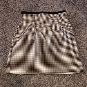 Zara Plaid Skirt